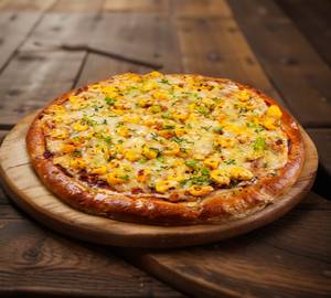 Golden Corn Cheese Pizza [ 8 Inches ]