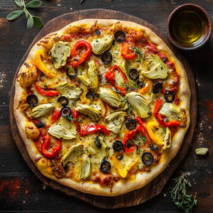 Summer Garden Pizza