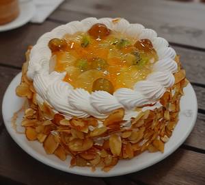 Eggless mixed fruit regular cake [500 g]
