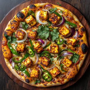 Tandoori Paneer Pizza