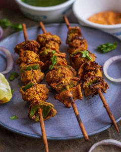 Mushroom Garlic Tikka
