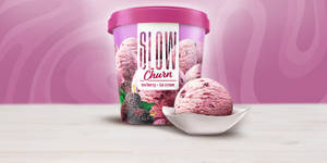 Slow Churn Mulberry Ice Cream 500 ML