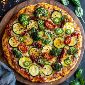 Veggie Eden Pizza