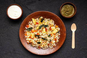 Fast (vrat) Special Sabudana Khichdi With Curd