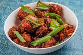 Veg manchurian dry