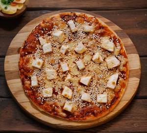 Cheese paneer pizza (spicy) (8 Inch)