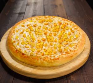 Sweet corn pizza