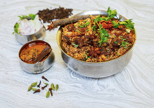Chettinad Mutton Biriyani