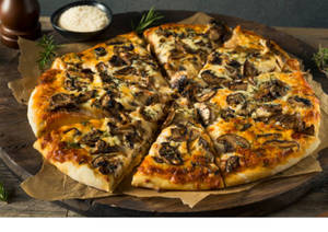 Mushroom Pizza