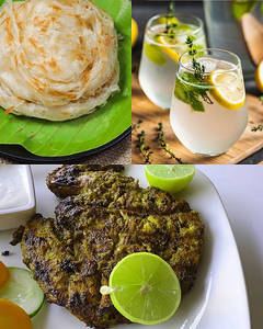 Alfaham Kanthari Full With Lime Juice + Parotta