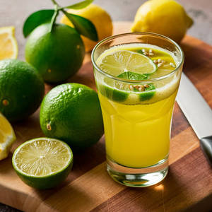 Fresh Lemon With Pepper