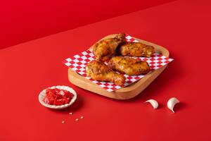 Spicy Baked Chicken Wings 4pc