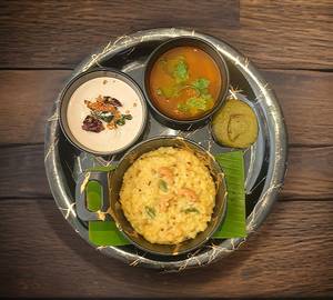 Hot Pongal (Ghee) (No onion or garlic)