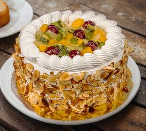 Eggless Mixed Fruit Cake (Round) (500 gms)