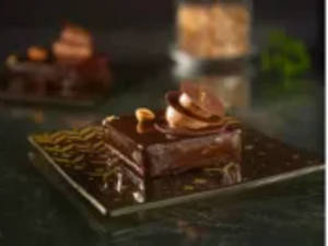 Milk Chocolate and Hazelnut Tart