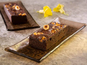 Chocolate and Hazelnut Fudge Brownie