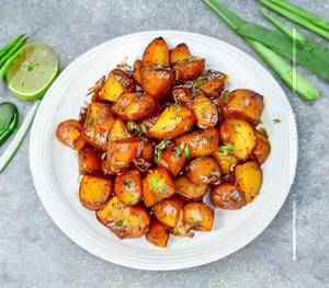 Honey Chilly Potatoes