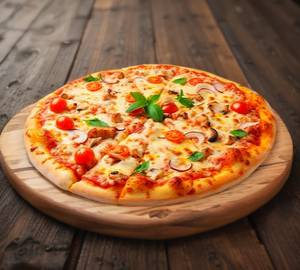 Veg Pizza ( Onion, Tamato, Capsicum)