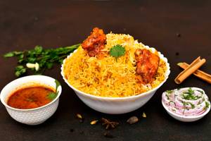 Hyderabadi Chicken Dum Biryani