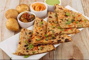 Tawa Aloo Pyaz Mix Paratha