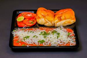 Jain Cheese Pav Bhaji