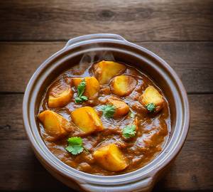 Pyaz Aloo Sabji Dry