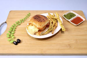 Cheese Grilled Vadapav