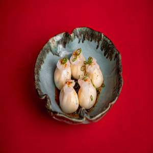 Cream Cheese And Chilli Oil Dumpling