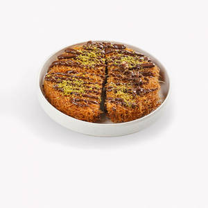 Chocolate Kunafa Plate