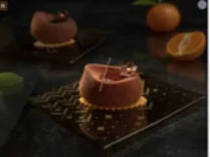 Dark Chocolate and Orange Tart