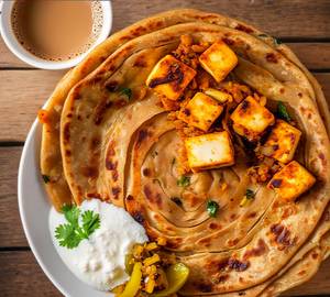 Paneer Aloo Paratha