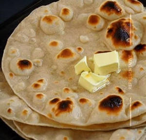 Tawa Roti With Butter