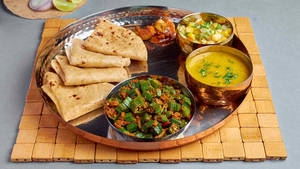 Medium Tiffin Jain Thali