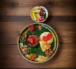 Broiler chicken thali