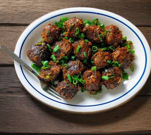 Veg manchurian (starters)