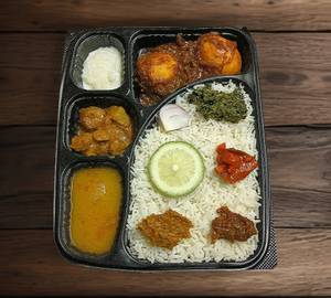Special Egg Thali.