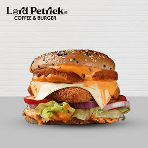 Paneer Bomber Burger (v)