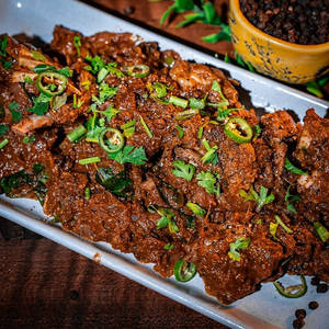 Mutton Pepper Fry [Semi Dry]