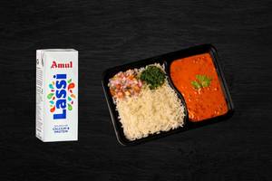 Dal Makhani Rice Bowl + Lassi [200ml]
