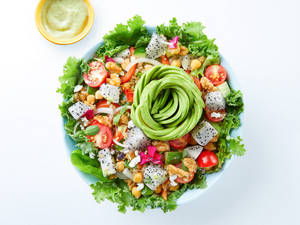 Jain Quinoa & Avocado Salad (High Fibre)