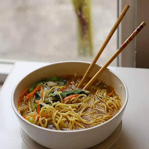 Veg Noodle Thupka Soup