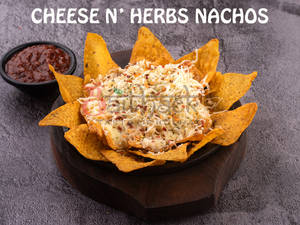 Cheese And Herbs Nachos