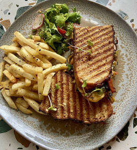 Terra's Tripple Decker Chicken Club Sandwich