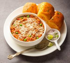 Cheese Pav Bhaji