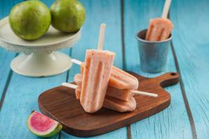 Pink Guava Popsicle