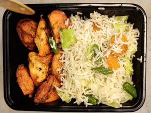 Chicken Rice Protein Meal Without Cream