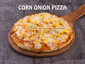Corn & Onion Pizza