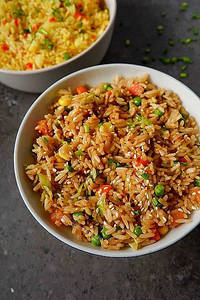 Veg Hong Kong Fried Rice