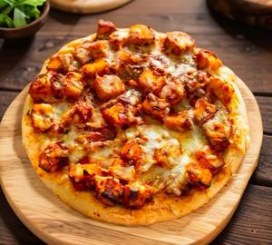 Paneer tikka pizza