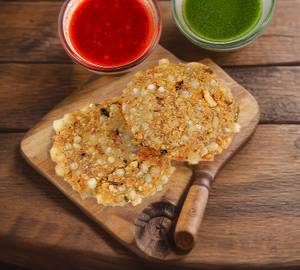 Coffee With Sabudana Vada   [Serves 1]